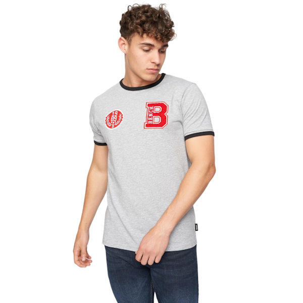 Bench Ralphio T-shirt L Gråmelerad Grey Marl L