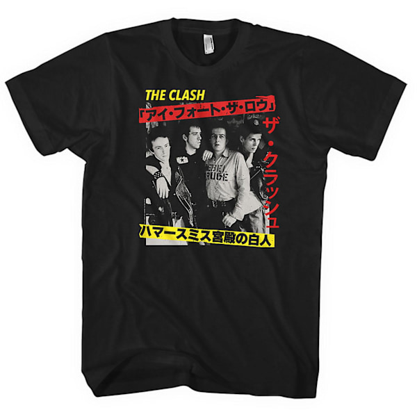 The Clash Unisex Adult Kanji T-Shirt XL Svart Black XL