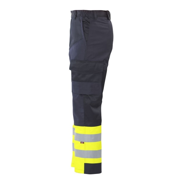 Projob Herr High-Vis Byxor 46R Gul/Navy Yellow/Navy 46R