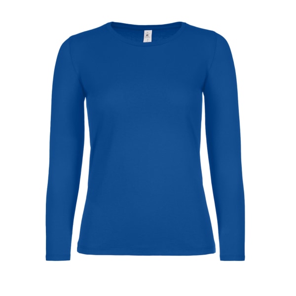 B&C Dam/Kvinnor #E150 Långärmad T-shirt XL Royal Blue Royal Blue XL