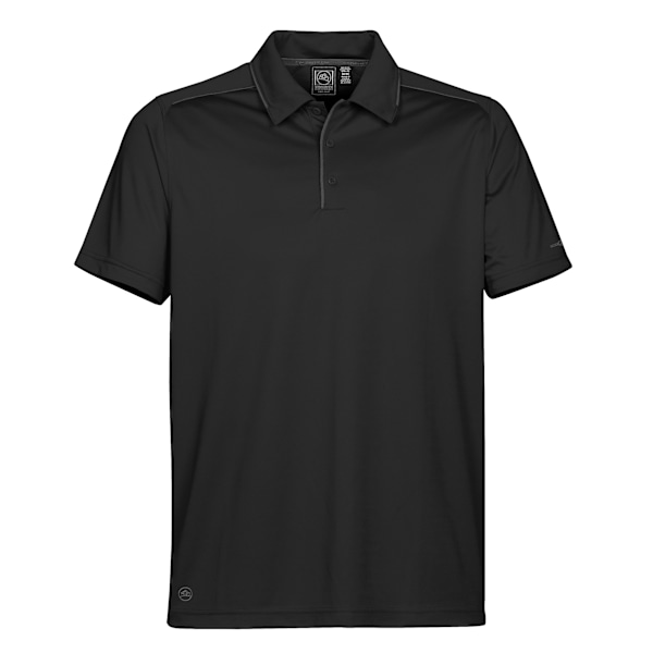 Stormtech H2X Inertia Performance Poloskjorta XL Svart / Grå Black / Graphite XL