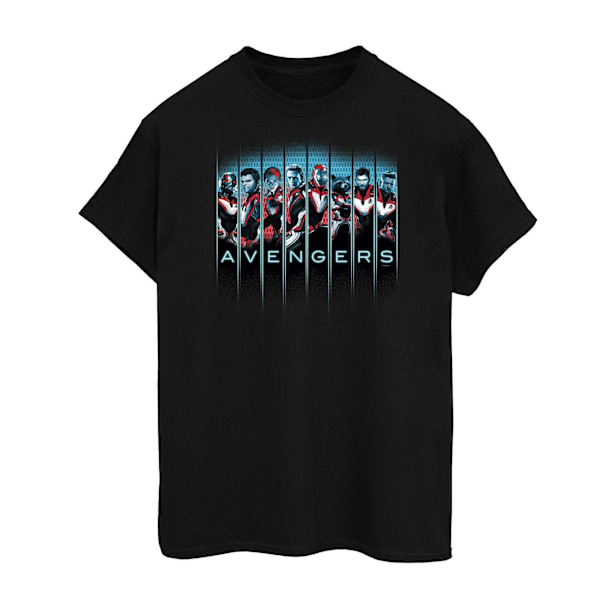 Avengers Endgame Herr Team Tech Assemble Bomulls T-Shirt 4XL Svart Black 4XL