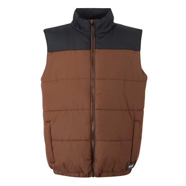 Regatta Herr Hawfinch Vadderad Väst 3XL Mörkbrun/Svart Dark Brown/Black 3XL