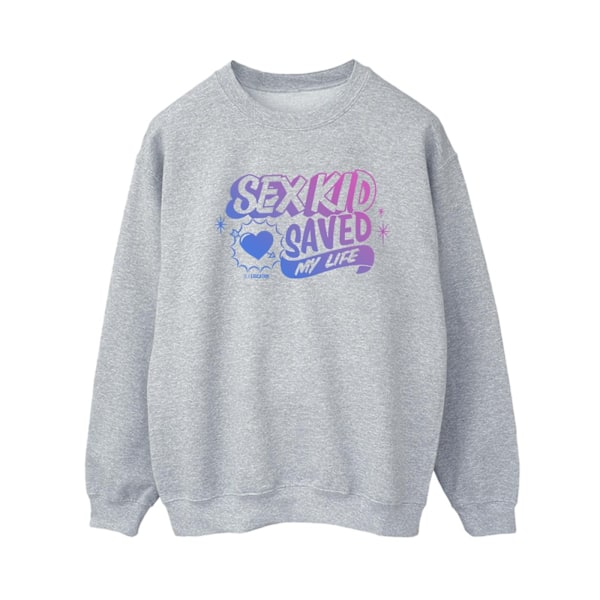 Netflix Dam/Kvinnor Sex Education Sex Kid Blend Sweatshirt XL Sports Grey XL