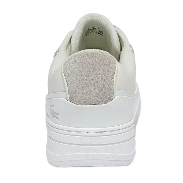Lacoste Unisex Vuxen L001 Lädersneakers 9.5 UK Vit White 9.5 UK