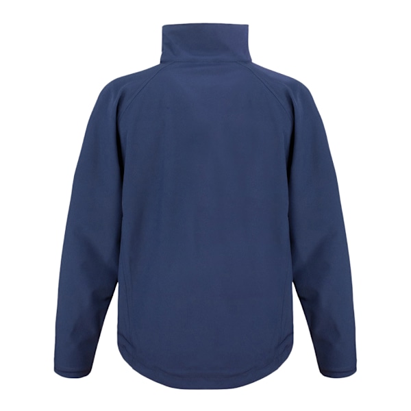 Result Herr 2-lagers bas softshell andningsbar vindtät jacka Navy Blue M