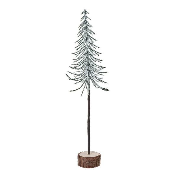 Hill Interiors Snöig Spindel Julgran 30cm Brun/Vit/Gr Brown/White/Green 30cm