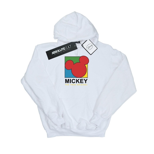 Disney Dam/Kvinnor Mickey Mouse True 90s Hoodie S Vit White S