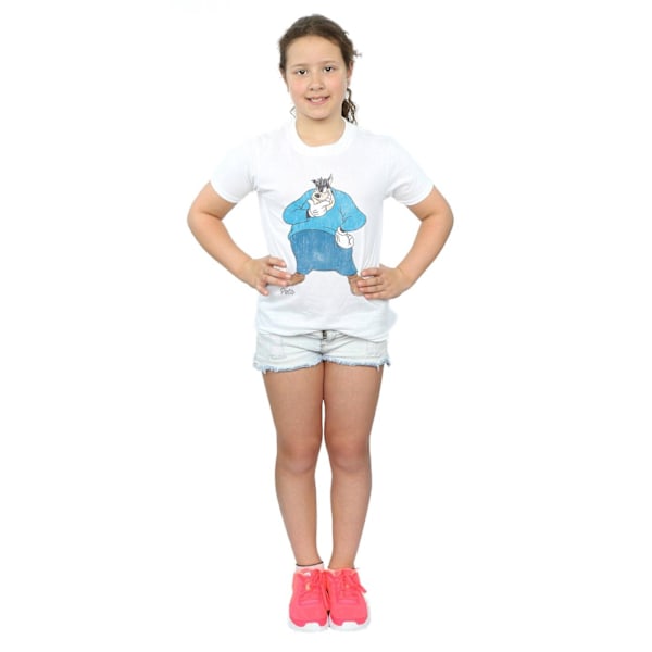 Disney Girls Classic Pete Bomull T-shirt 12-13 År Vit White 12-13 Years