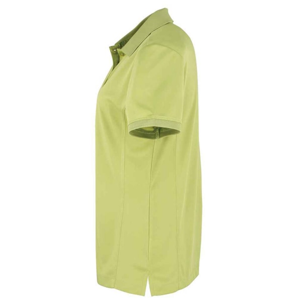 Premier Dam/Dam Coolchecker Pique Poloskjorta 18 UK Lime Lime 18 UK