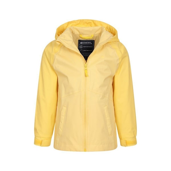 Mountain Warehouse Barnjacka Torrent II Vattentät för Barn/Barn Pale Yellow 9-10 Years