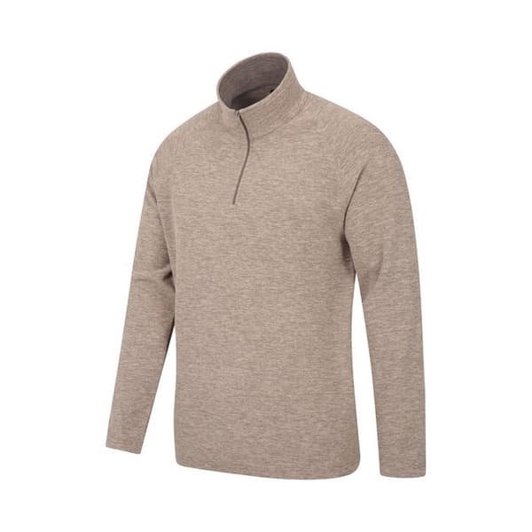 Mountain Warehouse Snowdon II Fleecetröja för män L Brun Brown L