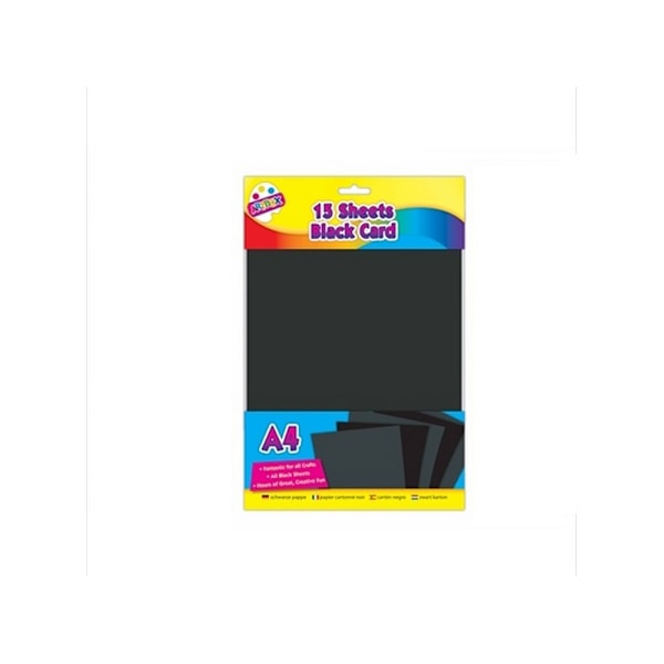 ArtBox A4-kort (15-pack) En storlek Svart Black One Size