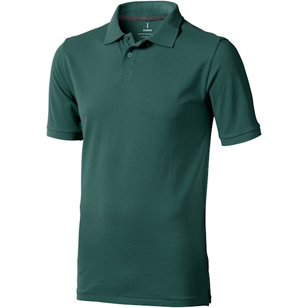 Elevate Calgary Kortärmad Polo S Forest Green Forest Green S