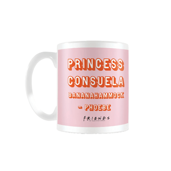 Friends Pheobe Citat Mugg En Storlek Vit/Rosa/Orange White/Pink/Orange One Size