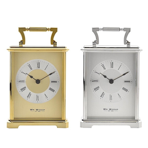Wm.Widdop Vagnklocka - Silver En Storlek Silver Silver One Size