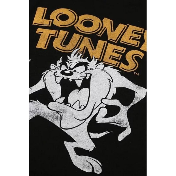 Looney Tunes Herr Taz Long Pyjamas Set L Svart/Grå/Vit Black/Grey/White L