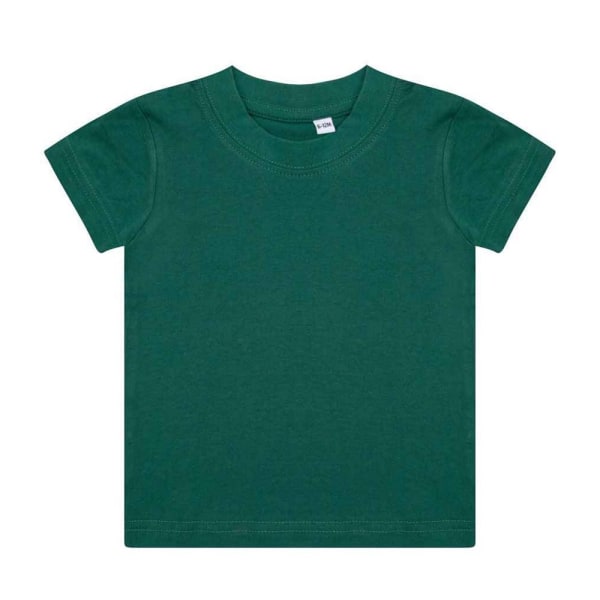 Larkwood Baby Plain T-Shirt 12-18 månader Flaskgrön Bottle Green 12-18 Months
