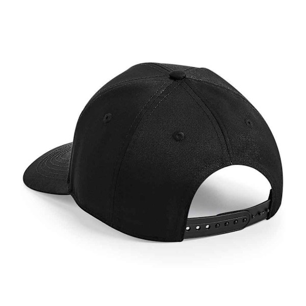 Beechfield Urbanwear 5 Panel Snapback Cap One Size Svart Black One Size