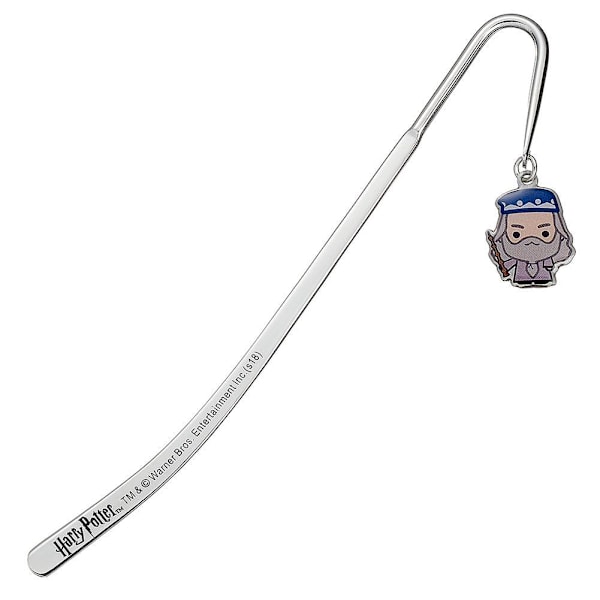 Harry Potter Chibi Dumbledore Bokmärke En Storlek Grå Grey One Size