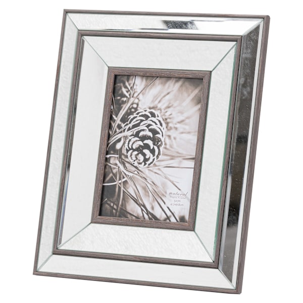Hill Interiors Tristan Enstaka Fotoram 4in x 6in Brun Brown 4in x 6in