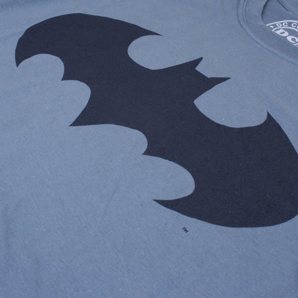 Batman herr mono bomull t-shirt XXL vit White XXL
