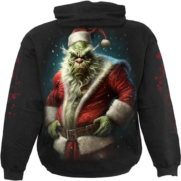 Spiral Direct Unisex Vuxen Bah Humbug Hoodie XL Svart Black XL
