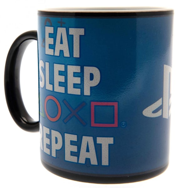 Playstation Värmeförändrande Mugg Repeat En Storlek Flerfärgad Multi-colour One Size