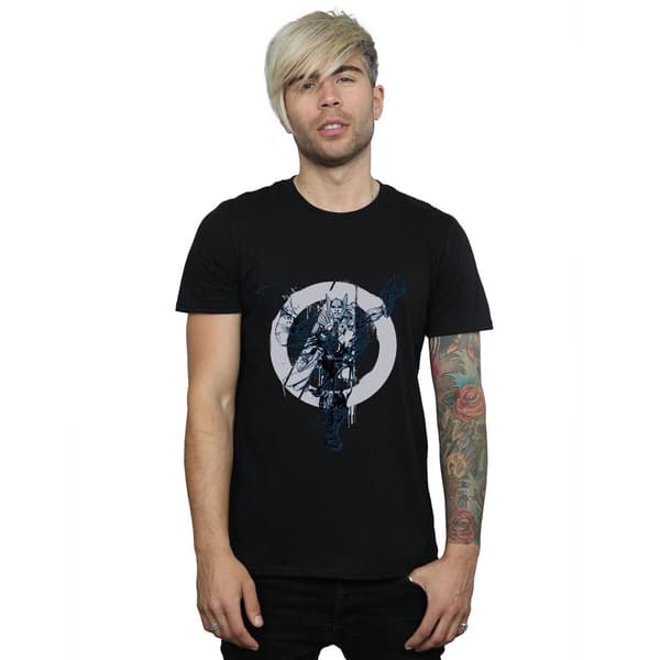Marvel Herr Thor Circle T-Shirt M Svart Black M