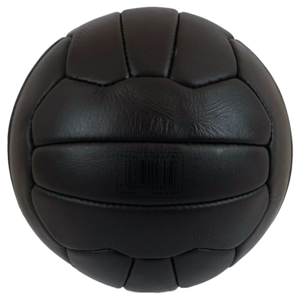 Newcastle United FC Heritage Retro Läderfotboll 5 Svart/Guld Black/Gold 5