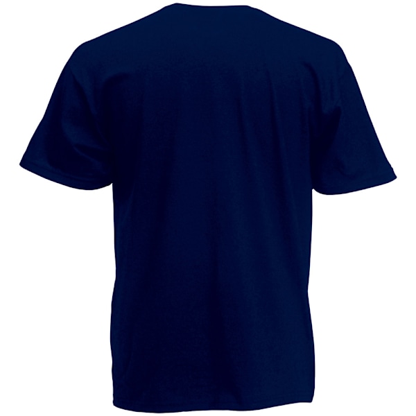 Herr Value Kortärmad Casual T-shirt Liten Midnattsblå Midnight Blue Small