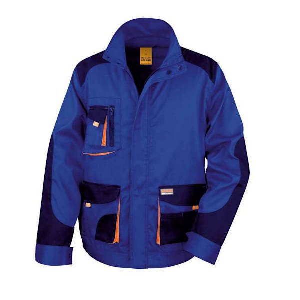 Result Work-Guard Herr Lite Jacka 4XL Royal Blå/Marinblå Royal Blue/Navy 4XL