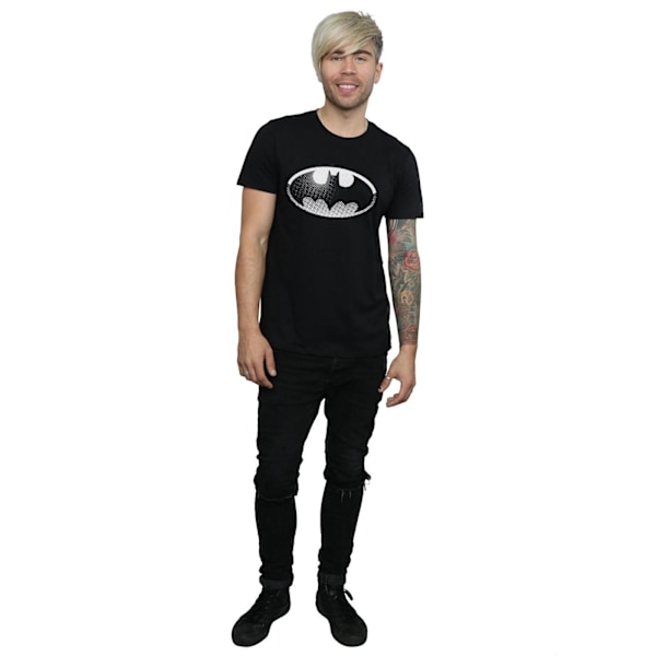 DC Comics Batman Spot Logo T-shirt S Svart Black S