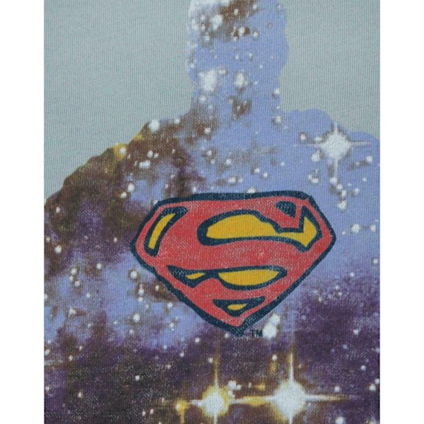 Junk Food Superman Cosmic T-shirt för män, blå, storlek M Blue M