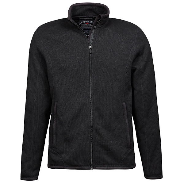 Tee Jays Aspen Full Zip Jacka 2XL Svart Black 2XL