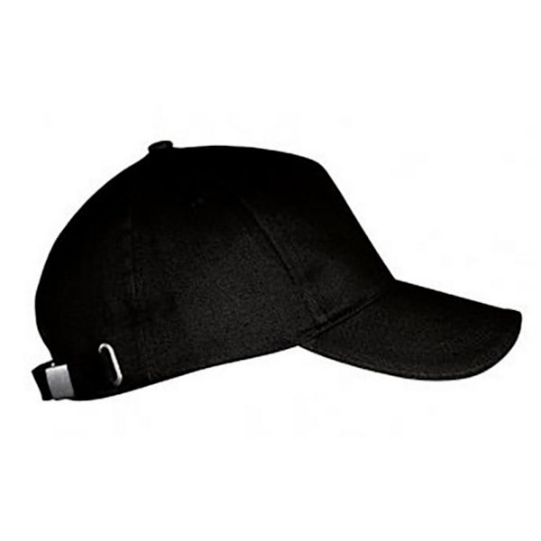 SOLS Unisex Long Beach Cap One Size Svart Black One Size