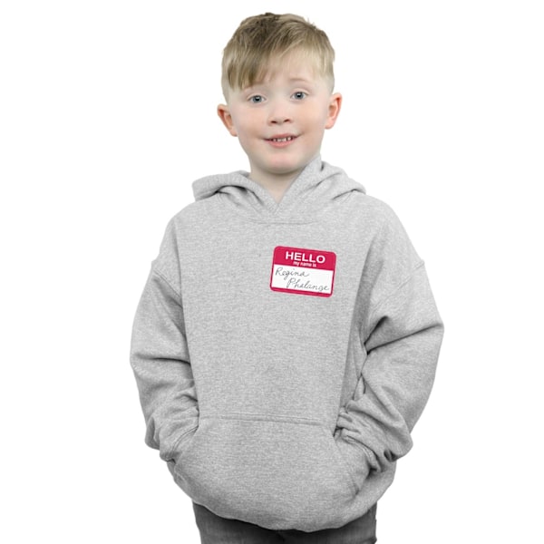 Friends Boys Regina Phalange Namnskylt Hoodie 5-6 År Sports G Sports Grey 5-6 Years