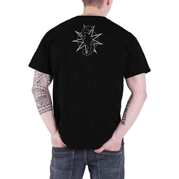 Slipknot Unisex Adult Goat Star Logo T-shirt M Svart Black M