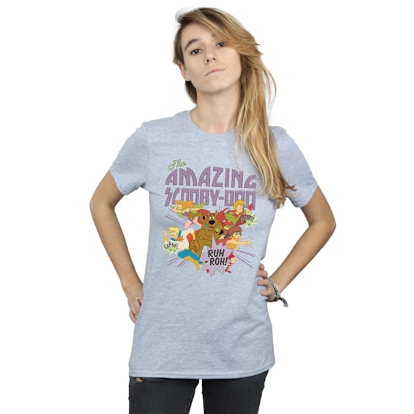 Scooby Doo Dam/Damer The Amazing Boyfriend T-Shirt S Sports Sports Grey S