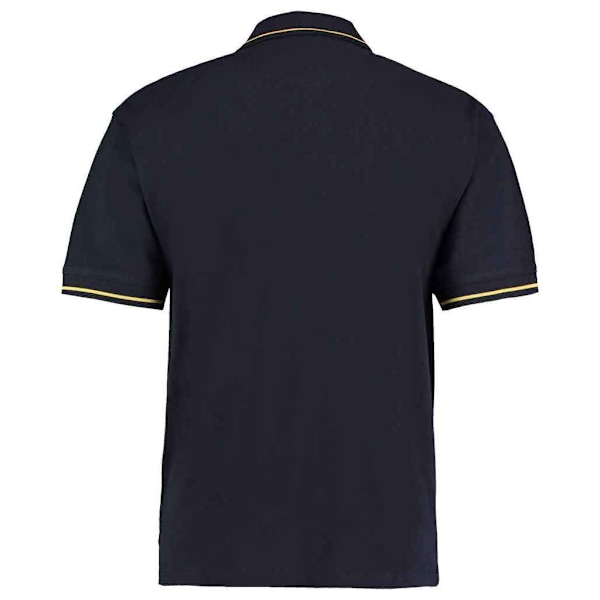 Kustom Kit Herr Polotröja M Marinblå/Gul Navy/Yellow M