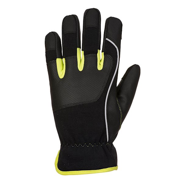 Portwest Unisex Vuxen Arbetsvantar XXL Svart/Gul Black/Yellow XXL