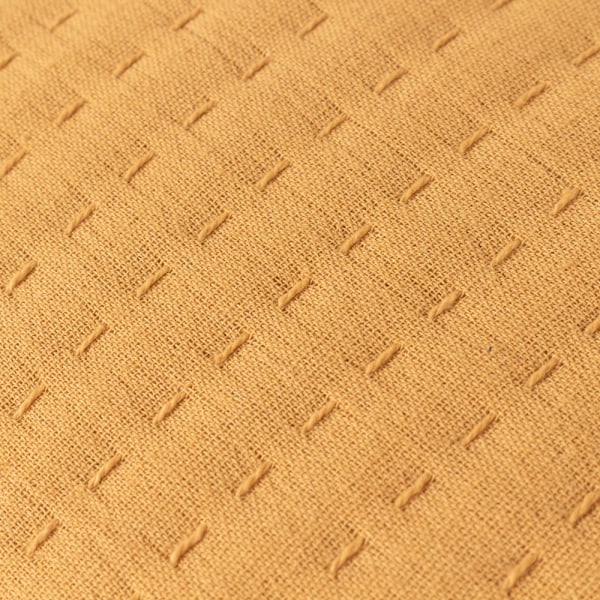 Yard Hush Bomullsdynaöverdrag Linjär 45cm x 45cm Honung Honey 45cm x 45cm