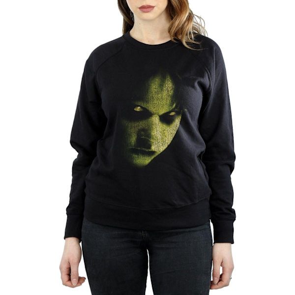 The Exorcist Damtröja för kvinnor/damer med Regan-ansikte, L, svart Black L