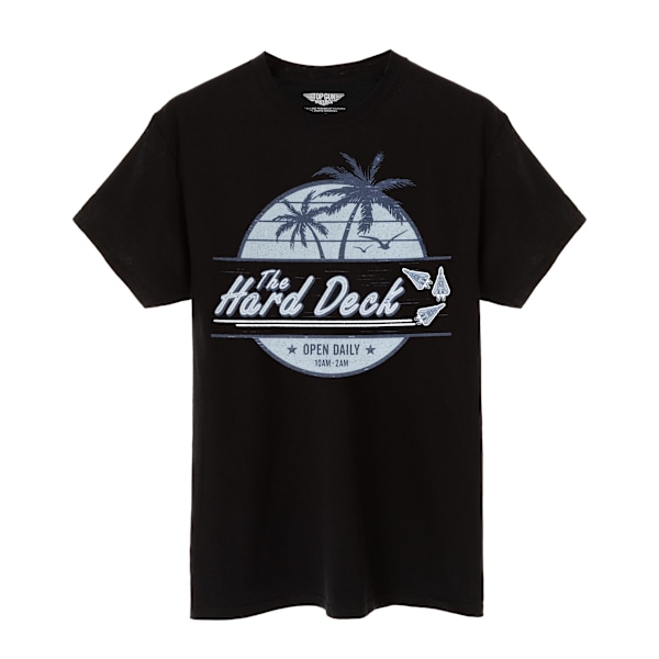 Top Gun: Maverick Mens The Hard Deck T-Shirt XXL Svart Black XXL