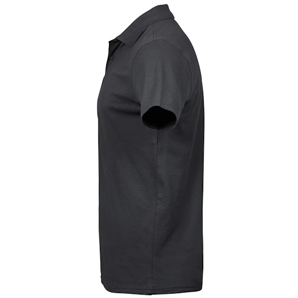 Tee Jays Power Pique ekologisk pikétröja L mörkgrå Dark Grey L