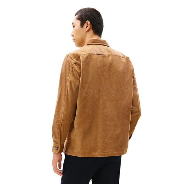 Tommy Hilfiger Herr Corduroy Overshirt M Hickory Hickory M