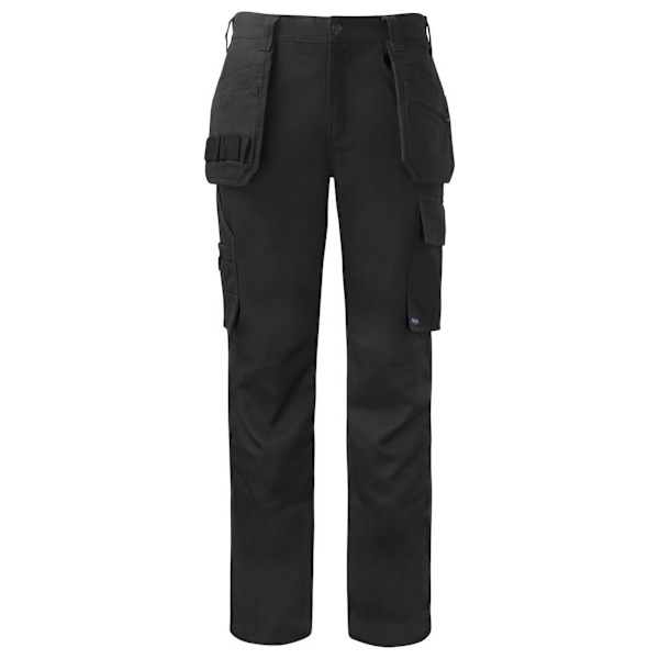 Projob Herr 5530 Kontrastpanel Cargo Byxor 38S Svart Black 38S