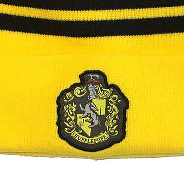Harry Potter Hufflepuff Mössa One Size Gul/Svart Yellow/Black One Size