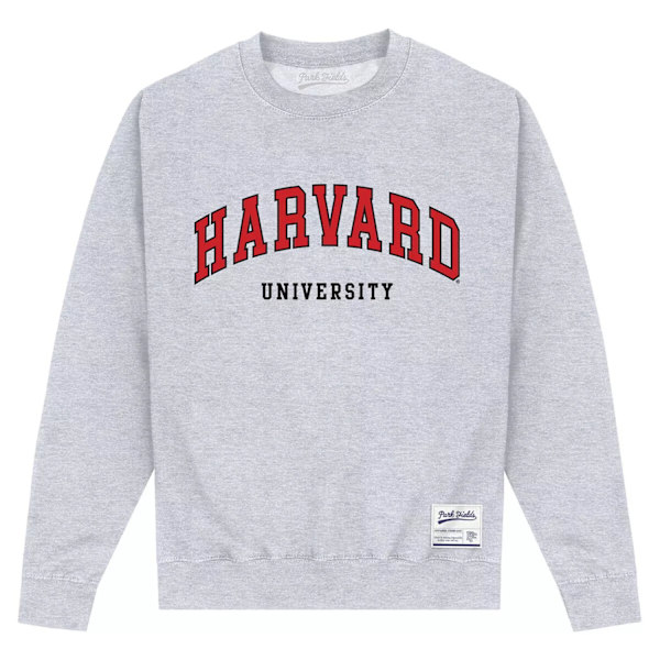 Harvard University Unisex Script Sweatshirt L Heather Grey Heather Grey L