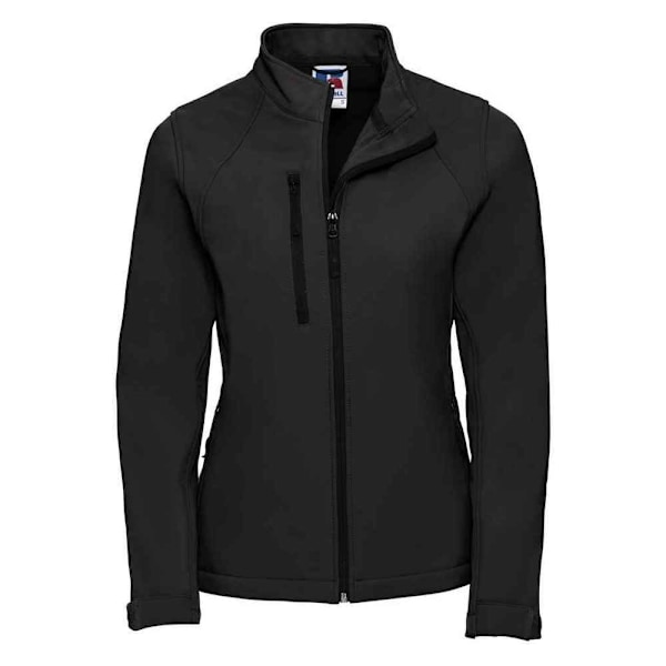 Russell Dam/Kvinnor 3-lagers Softshelljacka XS Svart Black XS